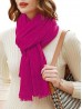 Premium Cashmere Feeling Solid Color Scarf 